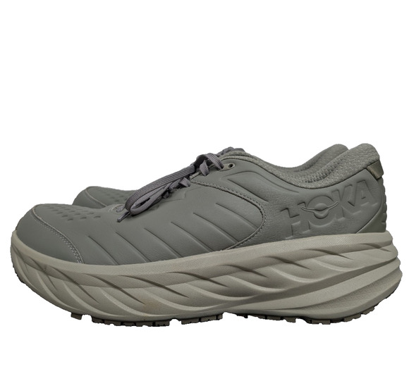 Hoka Bondi SR Sneakers Mens 14 Athletic Comfort Work Wear Utility Leather Shoes main image 6